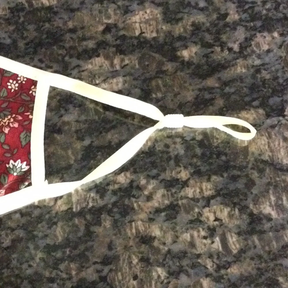 Red Floral Face Mask